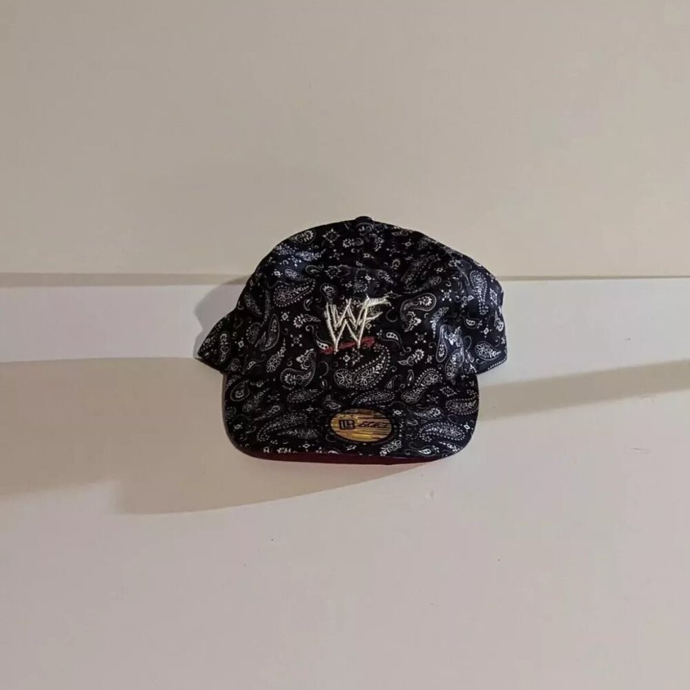 WWF Black & White Bandana Style Hat